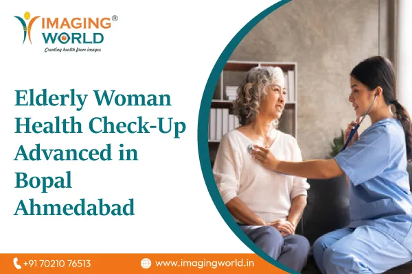 Elderly Woman Health Check-Up